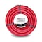 Steelman 50-Foot Long Red Rubber 1/2" ID Hose Reel Replacement Air Hose with 1/2" NPT Brass Fittings 96847-IND - alternate 3